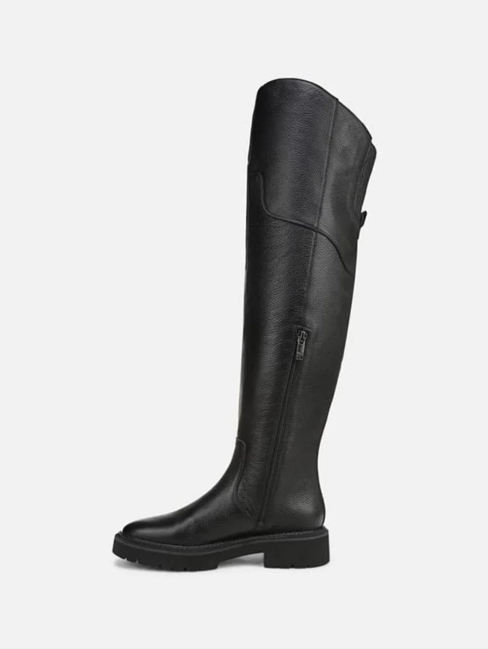 Naturalizer Black Over-the-Knee Leather Boots